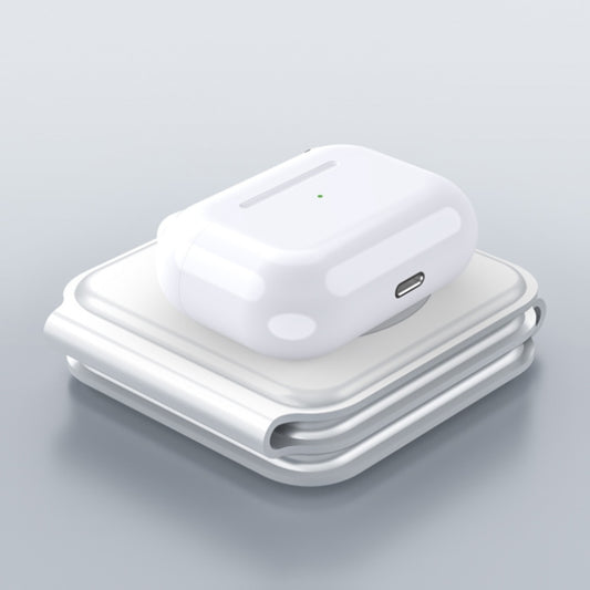 Carregador sem fio magnético 3 em 1 de 15 W para iPhone/Airpod Pro 3/iWatch