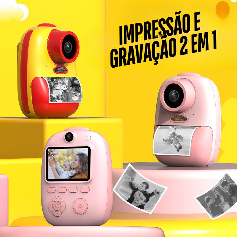 Câmera Polaroid Infantil