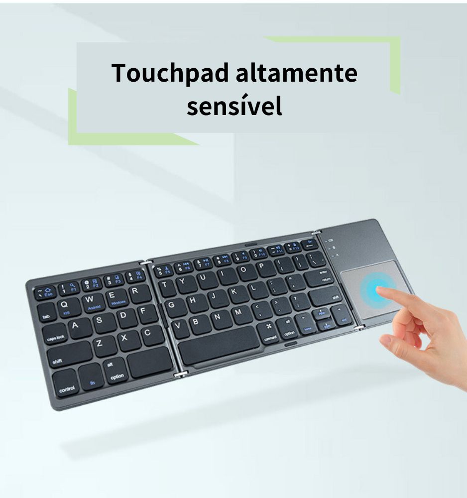 Teclado Bluetooth ultrafino